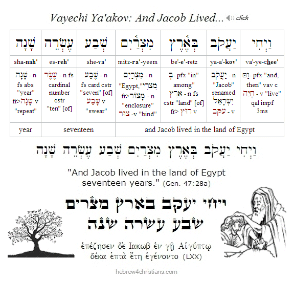 Parashat Vayigash Opening Words...